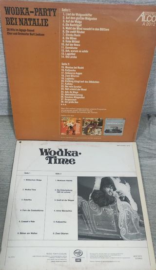 2 LPs alemanes: Vodka-Party & Vodka-Time