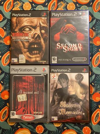 Horror PS2 PAL Vintage