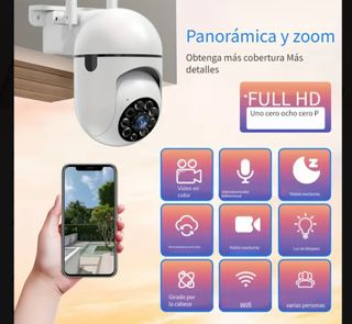 2 Cámaras vigilancia Full HD