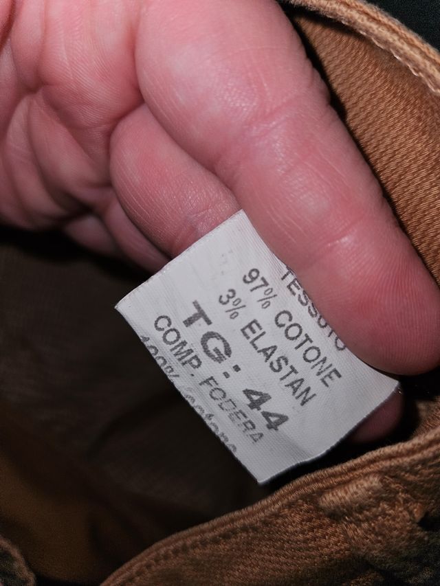 Pantaloni Uomo Marroni