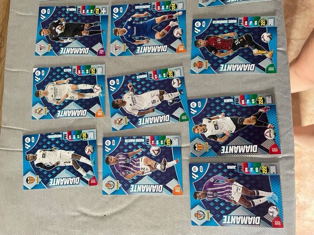 Cromos Diamante: 24 cartas