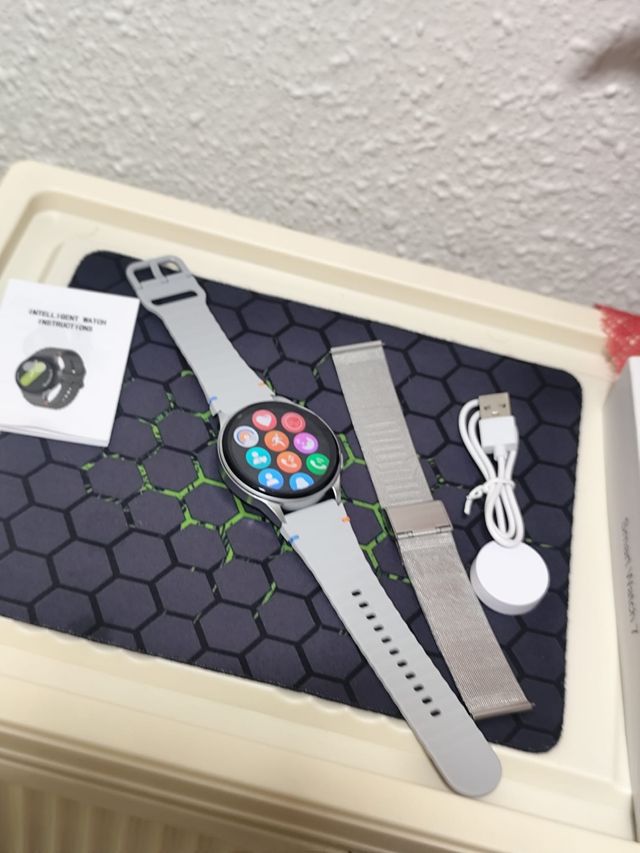 Reloj Inteligente Gris