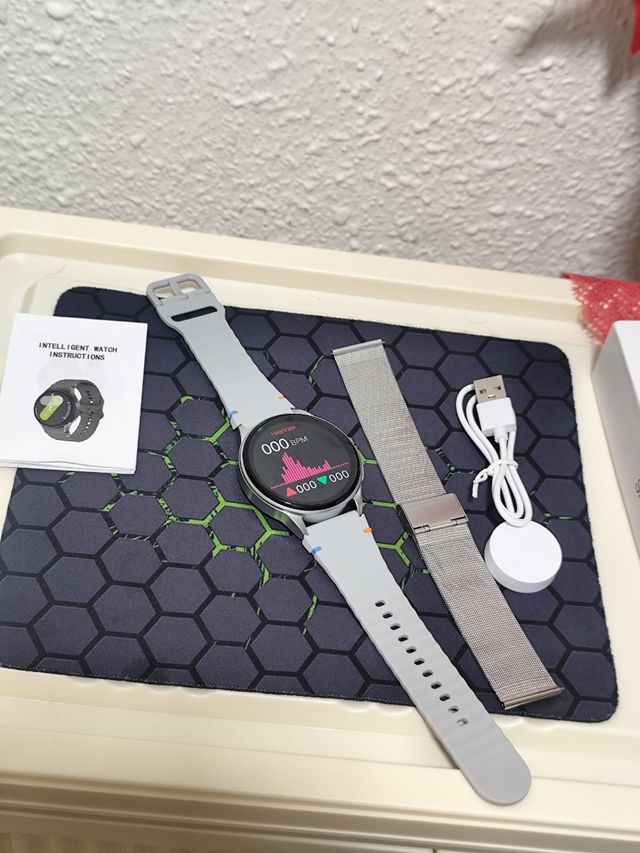 Reloj Inteligente Gris