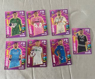 Cromos Panini Guantes de Oro