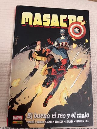 Marvel omnibus masacre de gerry duggan. el buen...