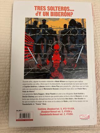 Marvel omnibus masacre de gerry duggan. el buen...
