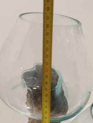 60 CM !! 2 copas engarzadas