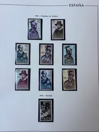 Sellos España dede 1955