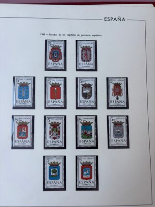 Sellos España dede 1955