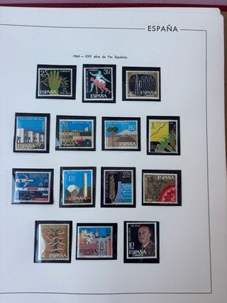 Sellos España dede 1955