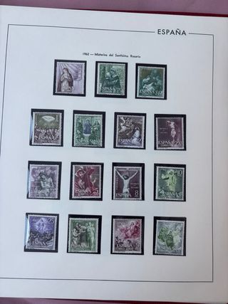 Sellos España dede 1955