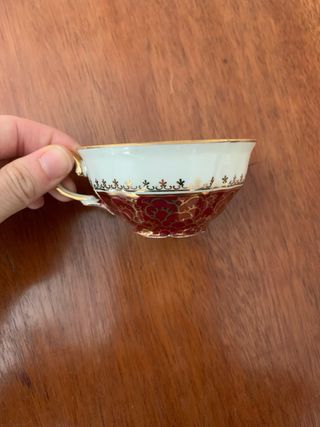 Juego de té porcelana SANTA CLARA