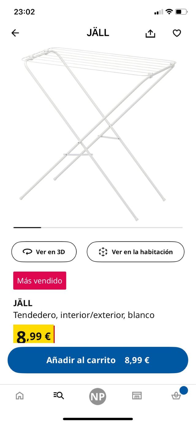 Tendedero JÄLL IKEA - Blanco