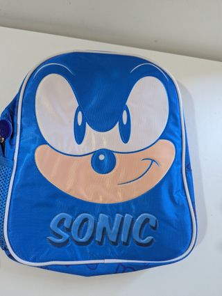 Zaino Sonic con cappuccio - NUOVO