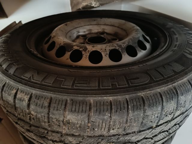 4 ruedas, llantas + cubiertas VW Transporter t5