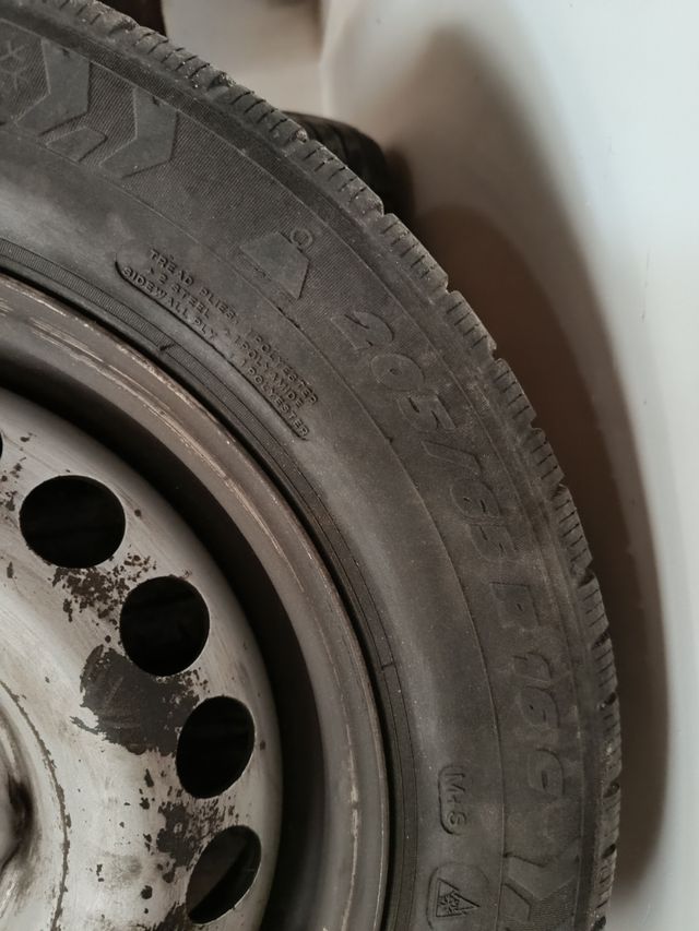 4 ruedas, llantas + cubiertas VW Transporter t5