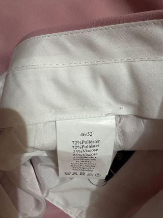 Traje rosa hombre - talla L hombre una sola puesta