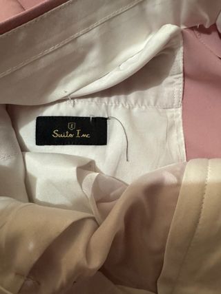 Traje rosa hombre - talla L hombre una sola puesta