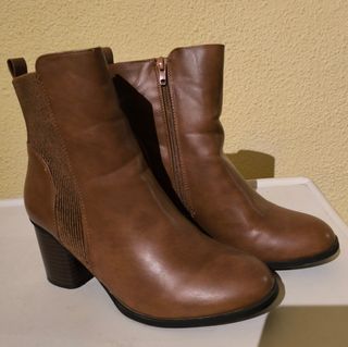 Botines MARYPAZ marrón, talla 38