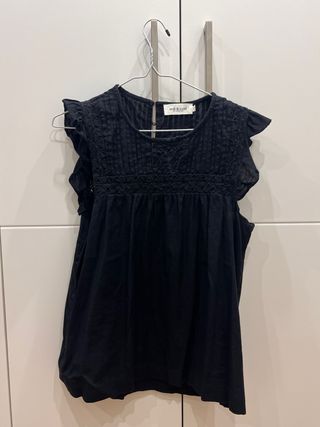 Blusa negra indi&cold - Talla S