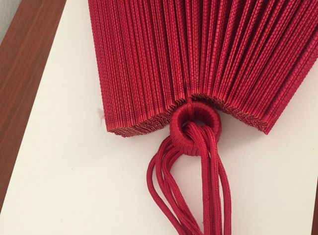 Abanico granate cabecero NUEVO