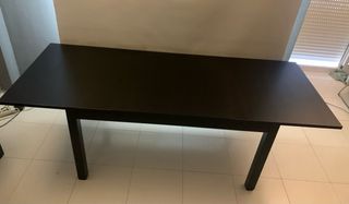 Mesa salon / comedor extensible 6 a 10 comensales