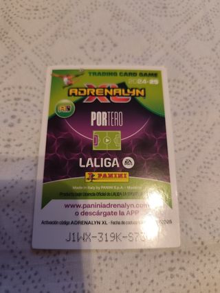 Croma Adrenalyn XL Courtois 2024-25