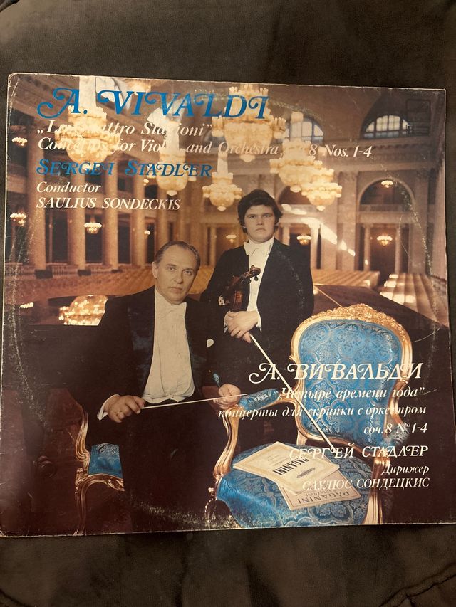 Vinil Vivaldi - Concertos para Violino