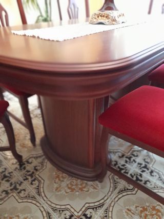 Mesa comedor + 6 sillas