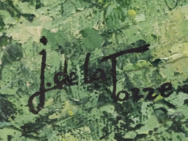 Cuadro Óleo Colegiata Santillana Mar