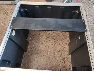 Tapa para el rack de 1un y de 2 un.