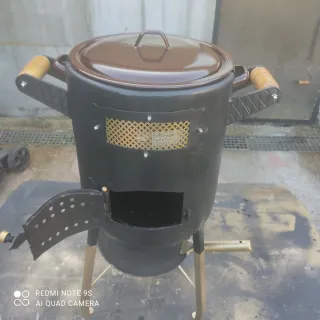 Olla ferroviaria artesanal