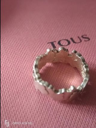 OFERTA¡¡¡ Anillo TOUS plata - como NUEVO 
Talla 12