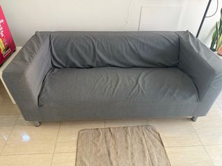 Sofá Ikea Gris - 176x86x65cm