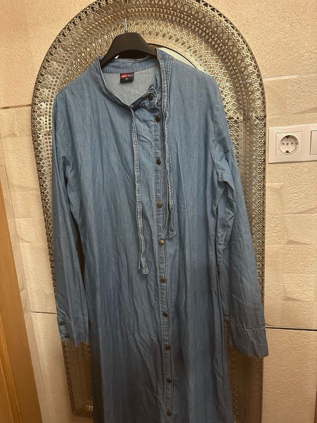 Vestido vaquero largo