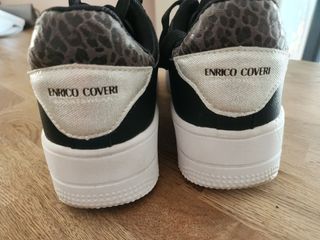Sneakers Enrico Coveri - nere e marrone