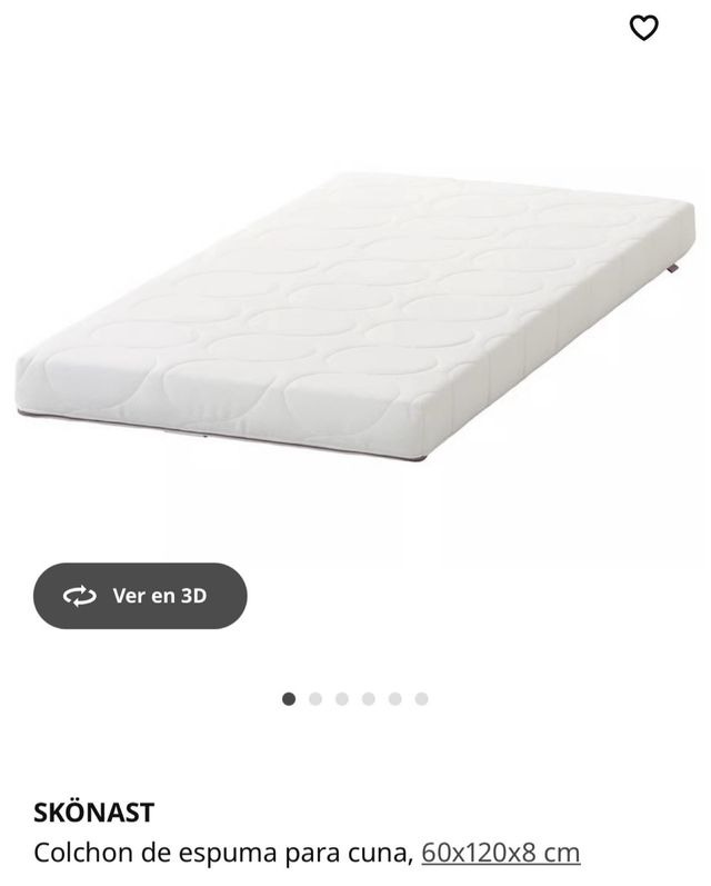 Cuna SUNDVIK + colchón