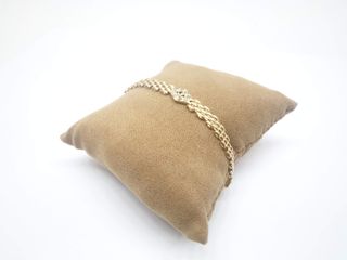 E40790-0 Pulsera Oro 18K Con Circonita
