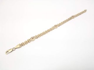 E40790-0 Pulsera Oro 18K Con Circonita