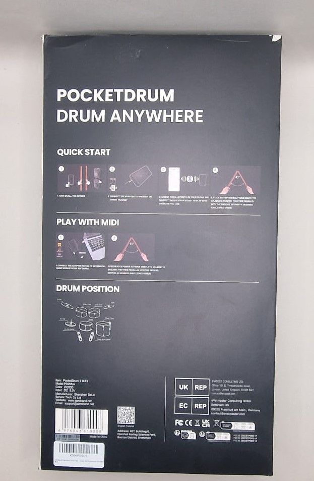 AeroBand PocketDrum2 MAX Batería electrónica