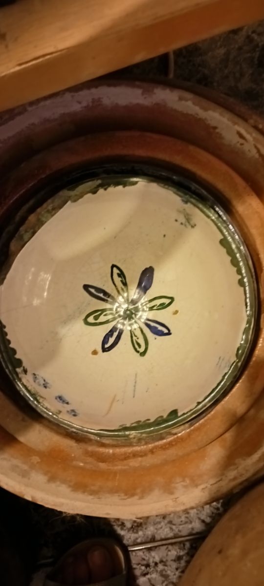 Fuente cerámica antigua 23cm