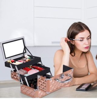 Estuche Maquillaje Rosa