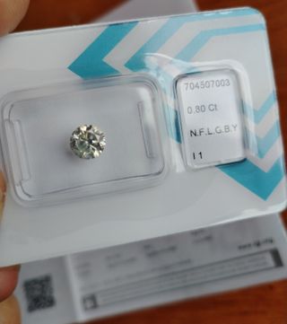 Diamante IGI 0.80 ct - Blanco