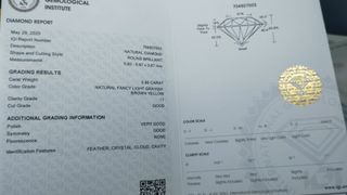 Diamante IGI 0.80 ct - Blanco