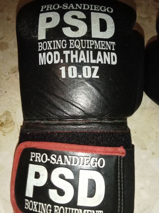 Guantes boxeo PSD 10oz.... profesional 
