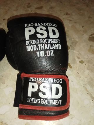 Guantes boxeo PSD 10oz.... profesional 
