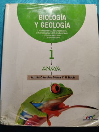 Libros 1° Bachillerato