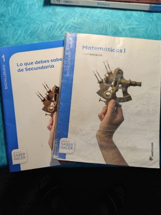 Libros 1° Bachillerato