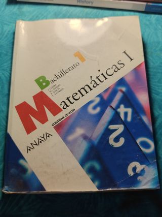 Libros 1° Bachillerato