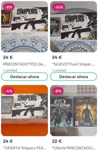 OFERTÓN"NUEVO IMITACIÓN" Fusil de asalto EK-86 PS3